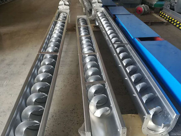 新型建材不锈钢管式螺旋上料机生产厂家