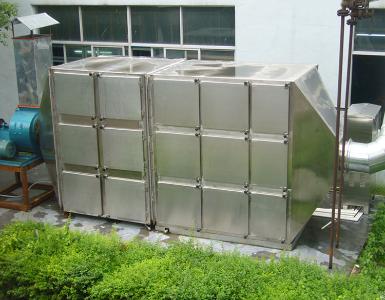 不锈钢活性炭吸附箱 颗粒活性炭吸附箱 蜂窝式活性炭吸附箱