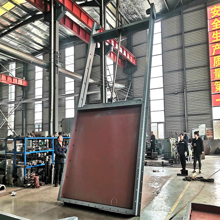 芜湖方形手动涡轮烟道闸板阀 配置手动插板阀 大型手动插板阀厂家价