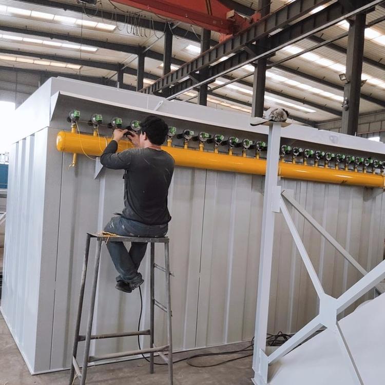 沧州厂家直销 400袋单机除尘器 锅炉厂高温布袋除尘器